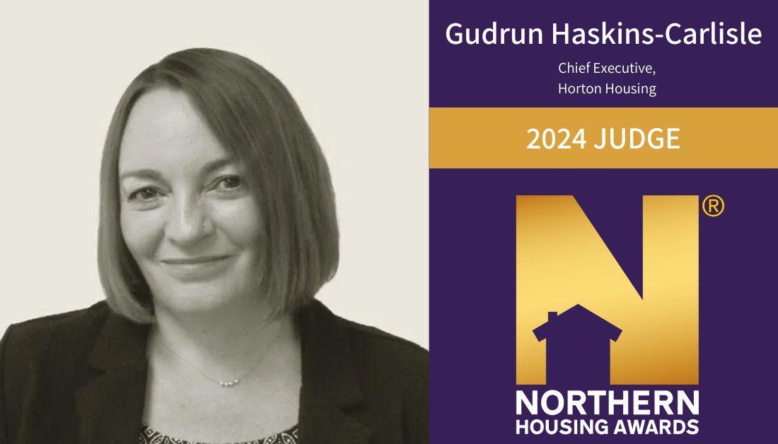 We are pleased to announce that Gudrun Haskins-Carlisle will be joining us as a judge for the Northern Housing Awards 2024! The final entry deadline is Friday 19th April - enter now: northernhousingawards.co.uk/categories/ @HortonHousing #NorthernHousingAwards #NHA2024 #ukhousing