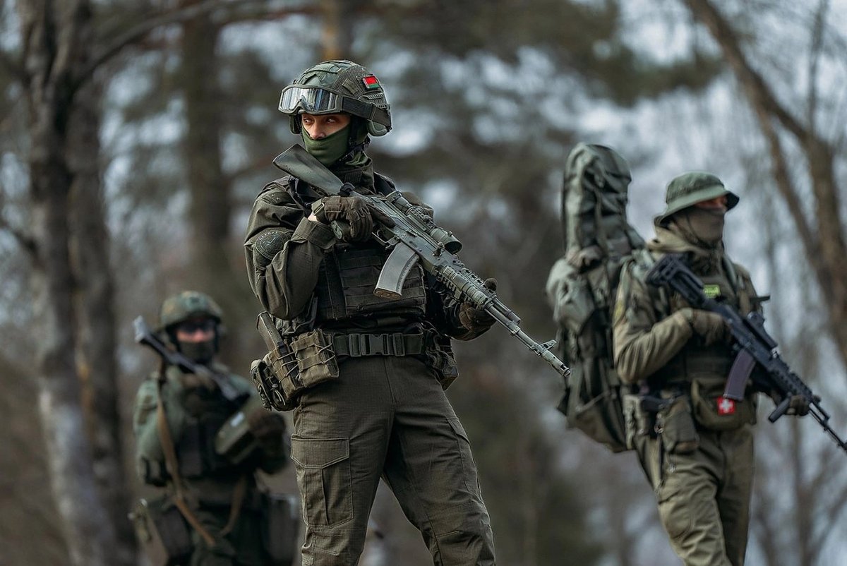 Special Forces of Belarus MIA Interior Troops, April 2024.