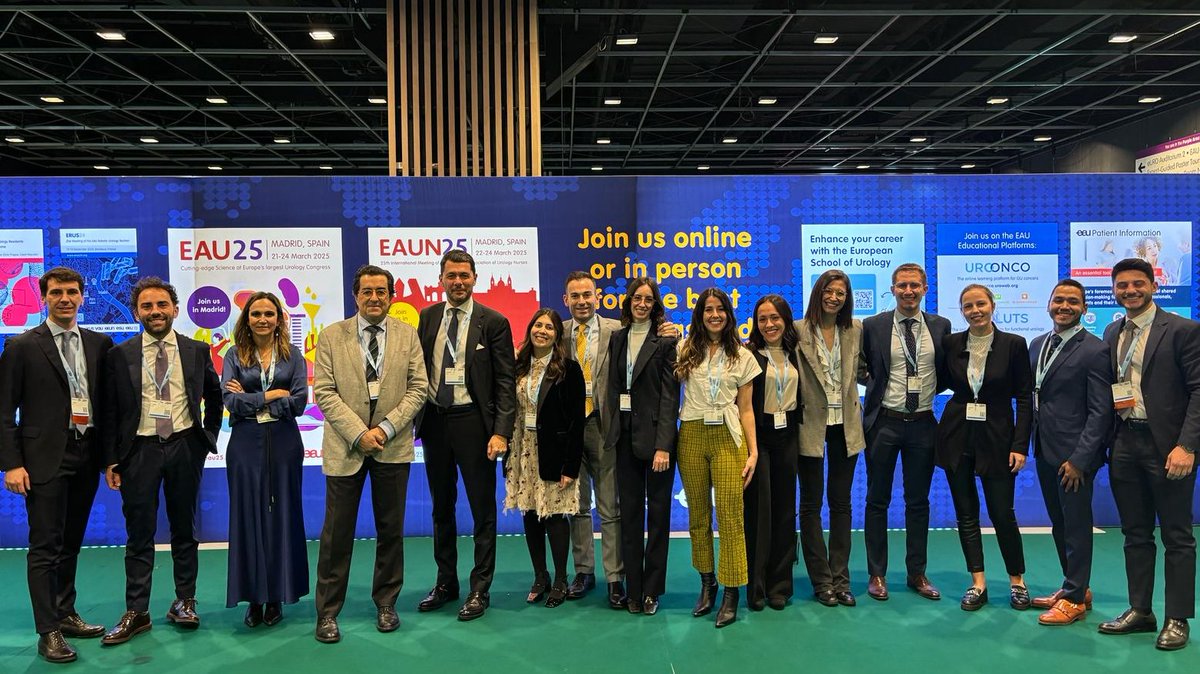 Really glad to take part in this exciting #EAU24 👌See you all in 2025! You are welcome as well to the #57UroPuigvert Course in Barcelona, October 2024. We'll be happy to meet you in person or in streaming! Let's keep our knowledge exchange and urology training going!