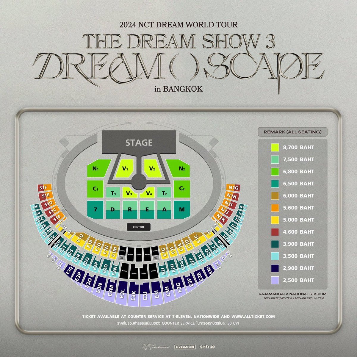 ✨รายละเอียดการรับคิว✨
#NCTDREAM_THEDREAMSHOW3inBKK

⏰รับคิว 9 APR 20:00 (พรุ่งนี้) 
🔥รับเฉพาะทางไลน์ OA เท่านั้น โดยการพิมพ์รอบกดที่ต้องการและจำนวน / รอบเมมเบอร์ชิพลคมีและลงทะเบียนด้วยตัวเองก่อน
💚สอบถามข้อมูลเพิ่มเติม / จองคิวผ่าน lin.ee/ObgaasH