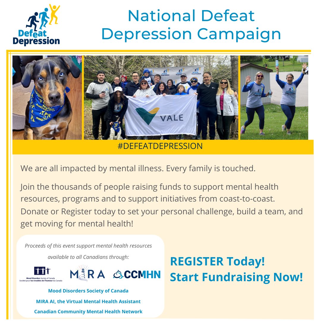 Walking outside isn't just movement; it's a powerful tool against depression - it clears the mind and reduces stress, one step at a time. Support the #DefeatDepression campaign by joining us in prioritizing mental wellness through movement! 🏃‍♂️ defeatdepression.ca