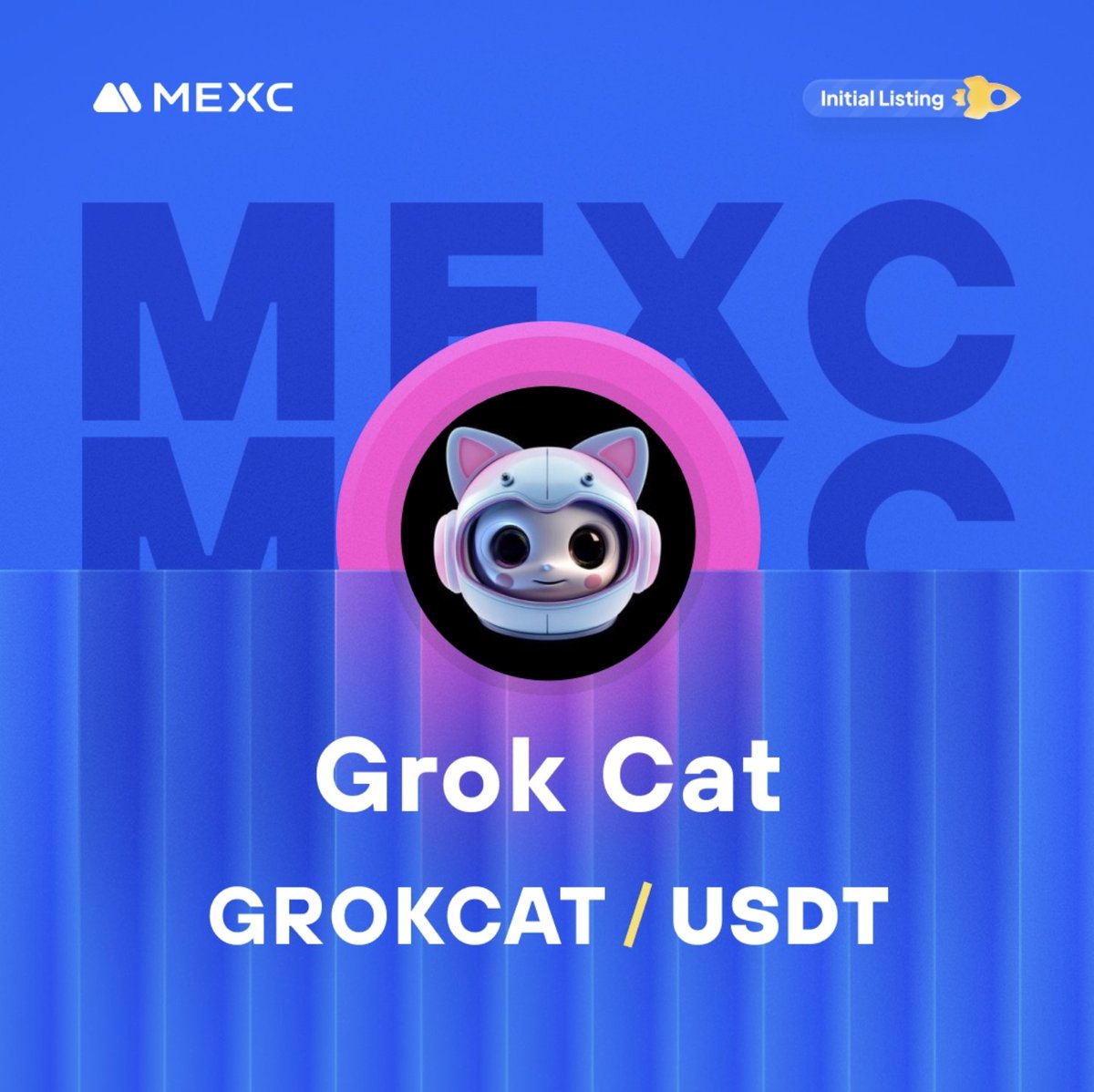 TerraNewsEN's tweet image. GrokCat excitement is happening at BabyGrokCoin... 😻

▪️ Grok Cat token, which was launched with a liquidity pool of 72 #BNB and sold out in the pre-sale, will be listed on the #MEXC exchange today. Trading will begin during the day.

▪️ #GrokCat token released with the support…