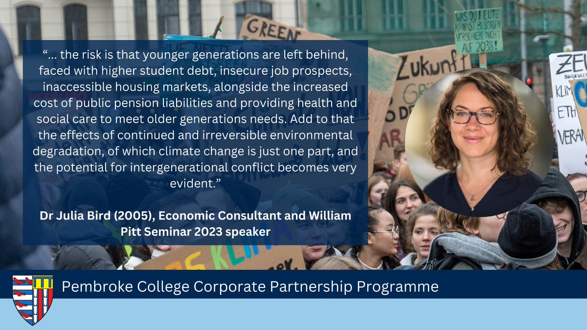 📢Our March blog is now live! This month Dr Julia Bird (2005) urges us to consider future generations when we make value judgements on the economic trade-offs that are needed right now, in order for there to be a future. Read more here ⬇⬇⬇ bit.ly/PEM24JB