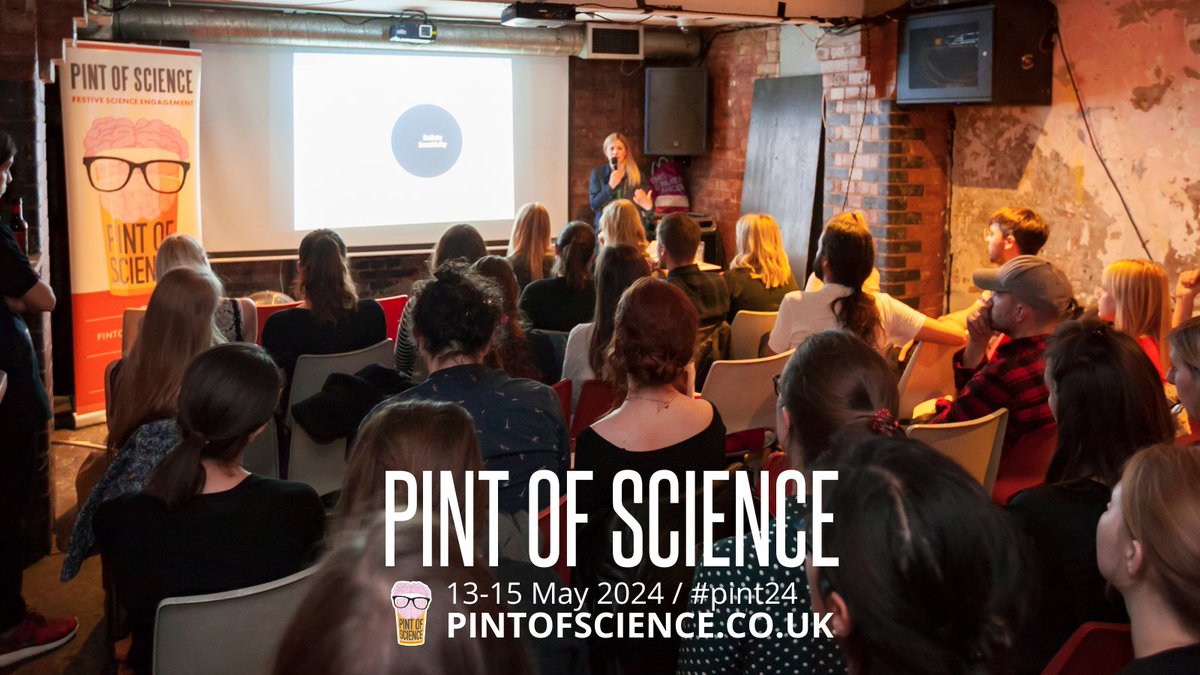 Grab a drink and quench your thirst for knowledge 🍻🧠 @pintofscience is back in Southampton with amazing talks on everything from our universe to our brains. Book your tickets now 👉 brnw.ch/21wIBLU #pint24