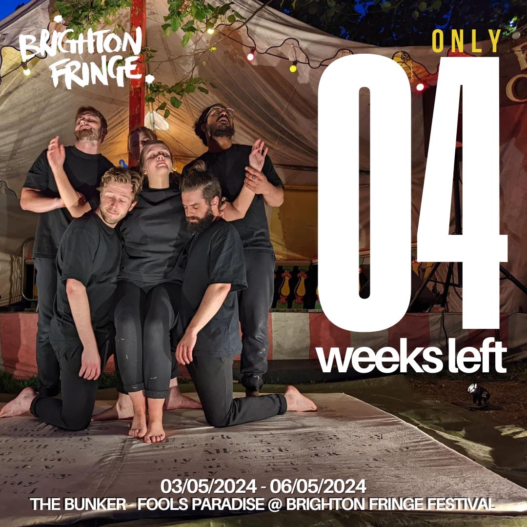 Can you believe it? Only 4 weeks to go until the new and improved Twisted Tales takes to the <a href="/brightonfringe/">Brighton Fringe</a> stage! Programmed by <a href="/HFAcrobats/">Head First Acrobats</a>, we will be performing at The Bunker from 3rd till 6th May @ 7:00pm!
Grab your tickets: brightonfringe.org/events/twisted…