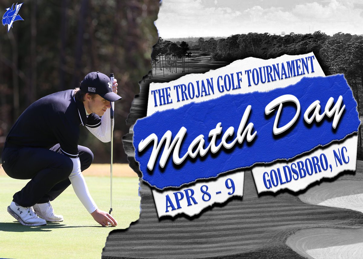 🏌️‍♂️| MATCH DAY “The Trojan” ⌚️ 8:30 AM ⛳️ Walnut Creek Country Club 📍 Goldsboro, NC 📊 tinyurl.com/3yvea55x