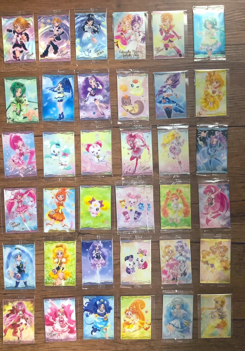 koukan016's tweet photo. プリキュア ウエハース 交換

譲⇒画像
求⇒HRキュアバタフライ<その他キュアバタフライ
(HRバタフライ優先)

・HRバタフライのみ比率違い○
・HRはHR同士の交換
・一部開封済みあり
・一部外袋折れあり

お気軽にお声掛けください🙇‍♀️✨ https://t.co/8vF9I6VP61
