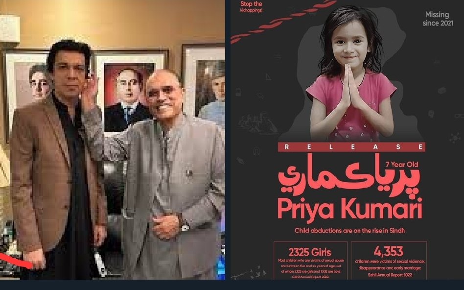زرداري جا سڏيل ”بيٽا“ ۽ يار ته سنيٽر ۽ منسٽر ضرور ٿيندا ...!!!
پر سنڌ جا پُٽ ، ڌيئون ۽ نياڻيون سڏجندڙ اغوا ۽ قتل ئي ٿيندا.
#BringBackPriyaKumari