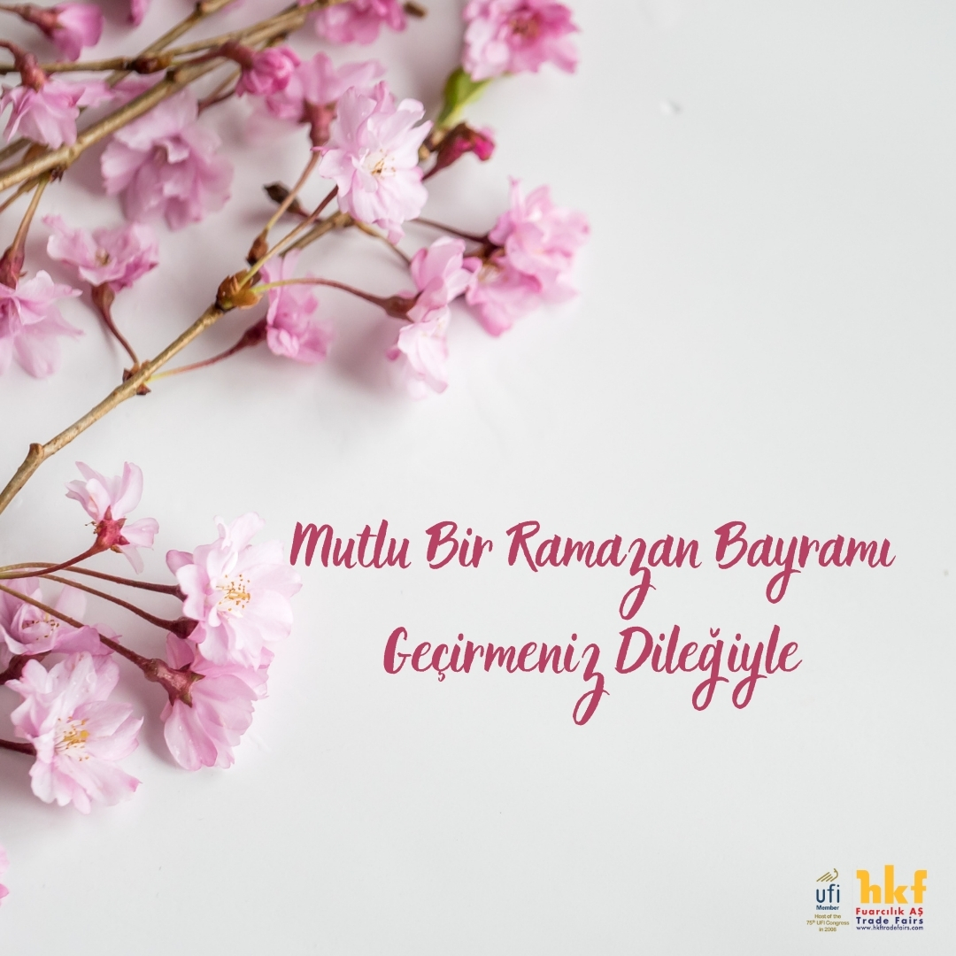 HKFTradeFairs's tweet photo. Hep birlikte nice mutlu bayramlara, sağlık ve huzur dolu günler yaşamaya! Ramazan Bayramınız kutlu olsun!

#HkfFuarcılık #RamazanBayramı #KutluOlsun https://t.co/woMgA6o1Bl