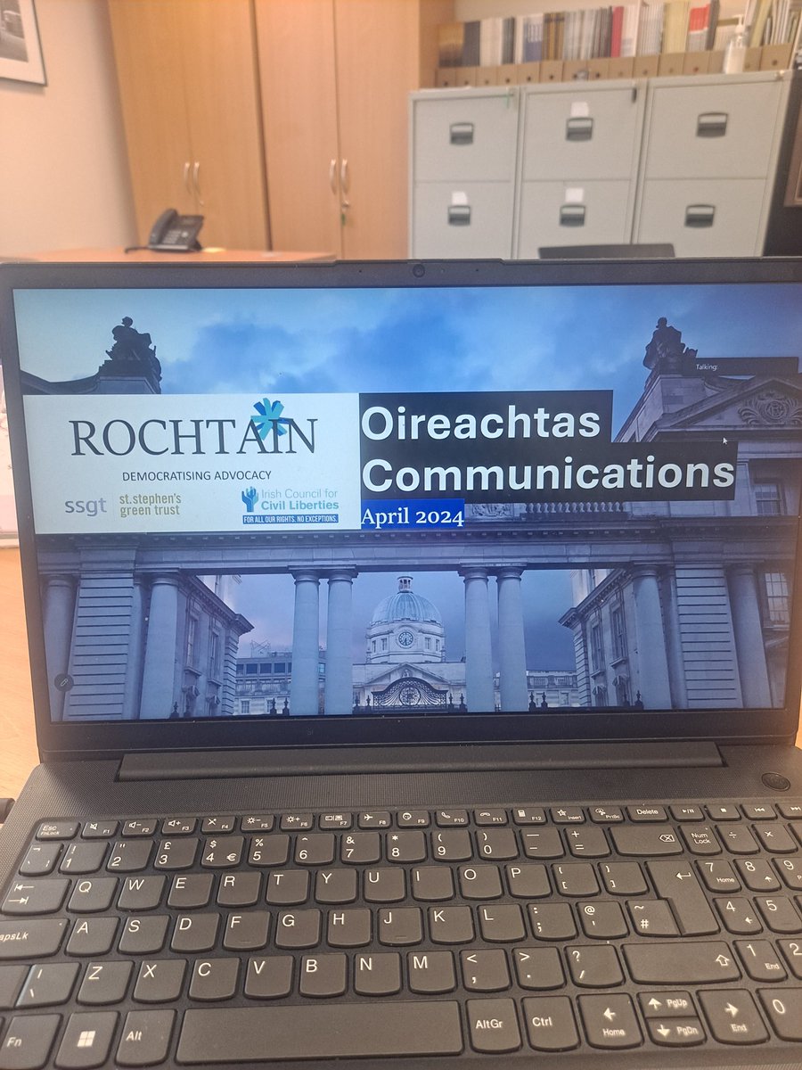 📝 Fantastic training session held today by Ronan @ICCLtweet as part of their new advocacy initiative, Rochtain, which aims to enhance the advocacy capacity of community & voluntary organisations.