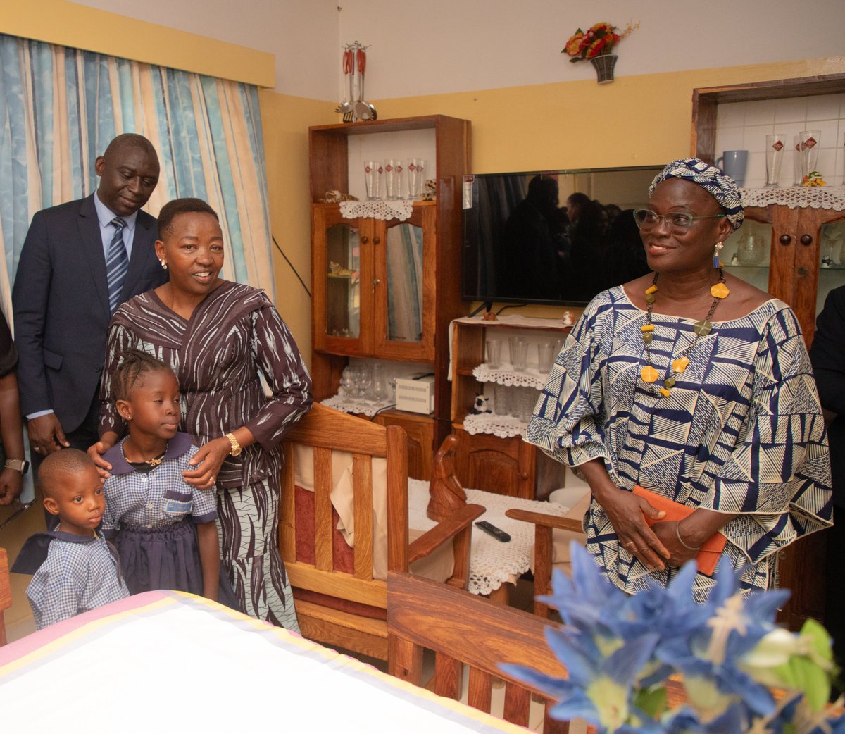 First Lady @MamaRachelRuto visited the SOS Children's Village in Bissau during President William Ruto's visit to Guinea-Bissau last Friday. It was a touching encounter as she interacted with the children and housemothers of the village. The Village provides a safe and