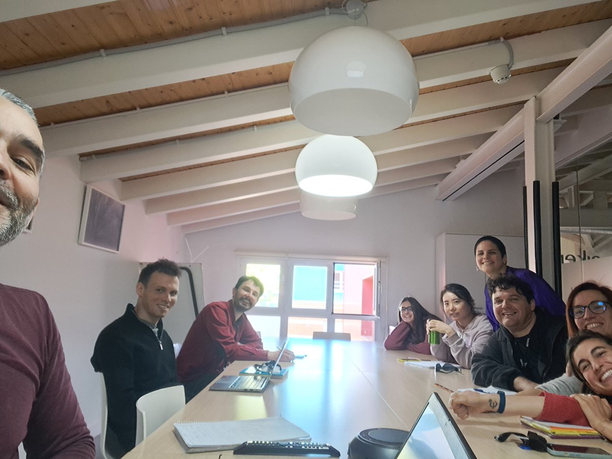 The lab at full strength after Easter holidays