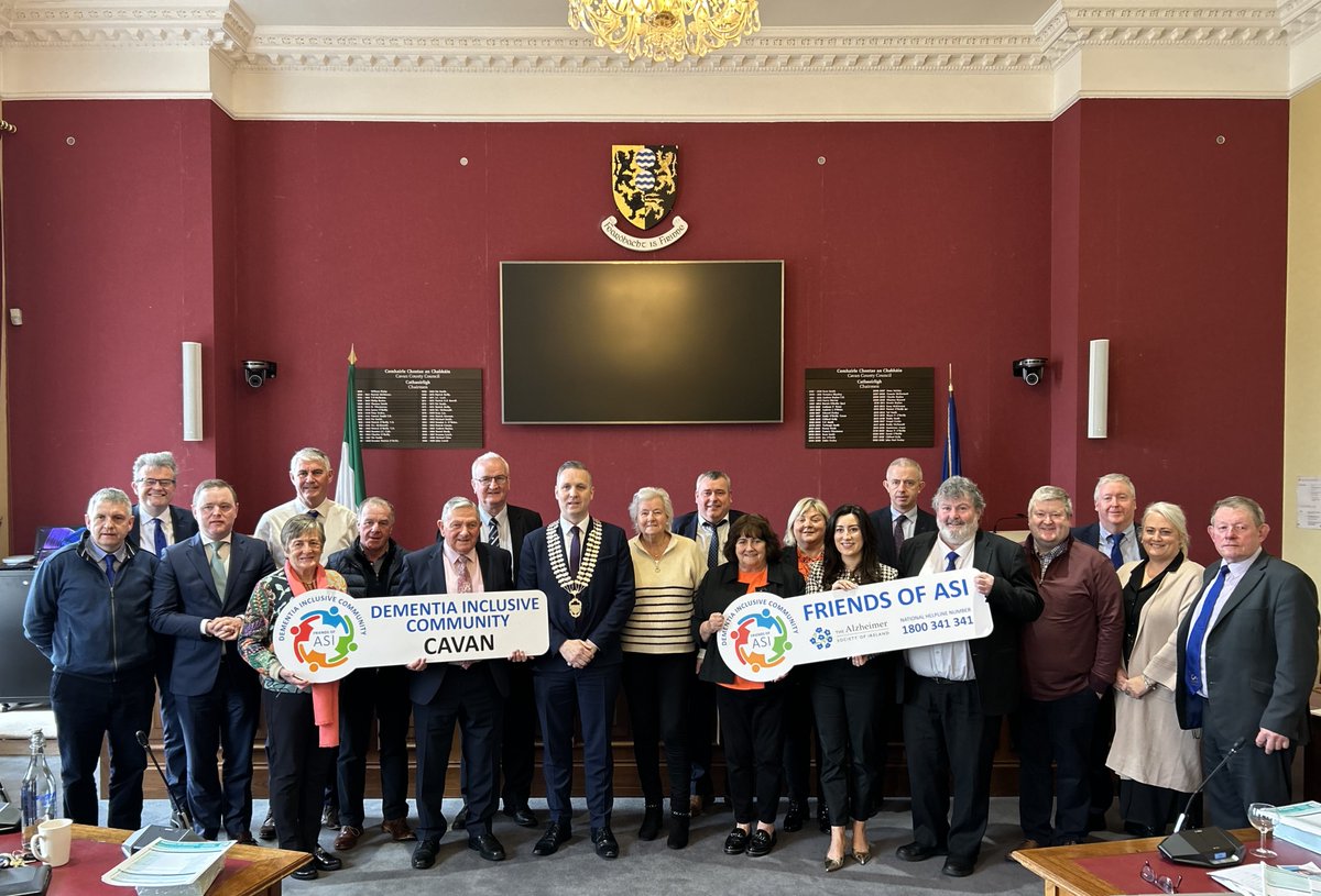 The April meeting of Cavan County Council has been opened by Cathaoirleach, Cllr Philip Brady. Councillors are now hearing a presentation from Carole Beattie, <a href="/alzheimersocirl/">The Alzheimer Society of Ireland</a>, Cavan branch, on efforts to make Cavan a Dementia Inclusive County.