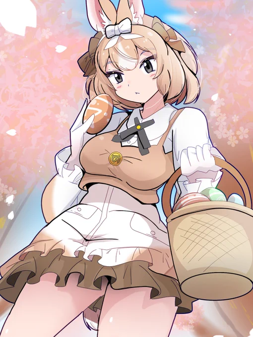 イエウサギちゃんの春のイースター#けものフレンズ #けもフレ3 