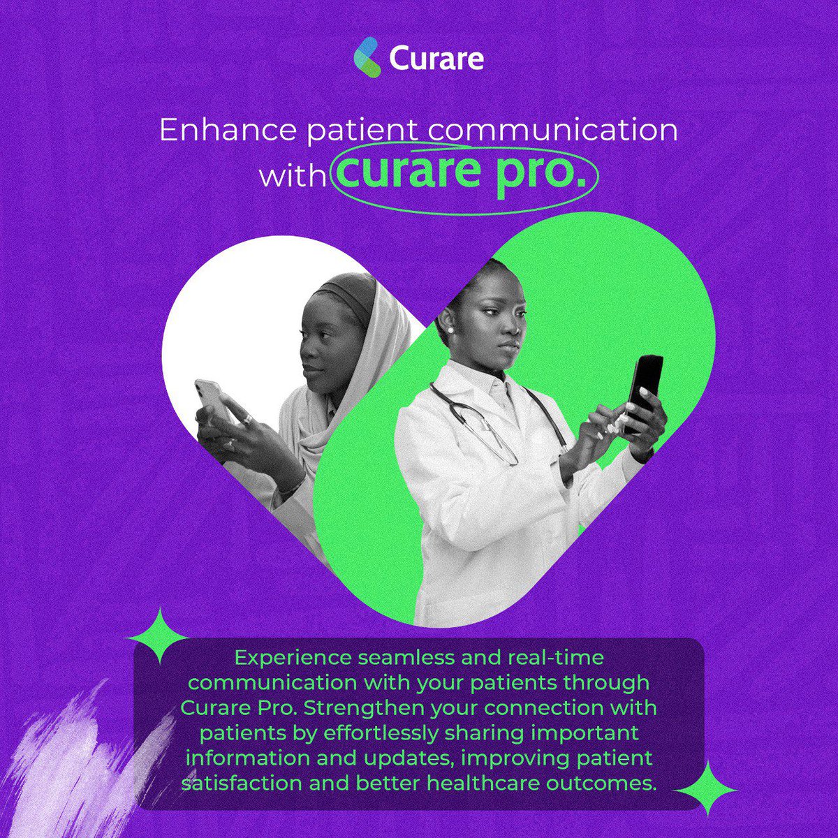 📱💬 Connect Seamlessly with Your Patients using Curare Pro! 🌟

@curarecare 
 #CurarePro #PatientCommunication #HealthcareInnovation #healthcare #product #productdesign #healthcareworkers #healthtech #healthtechnology #it #innovation #innovate #techcompany #ghanahealthserviceghs