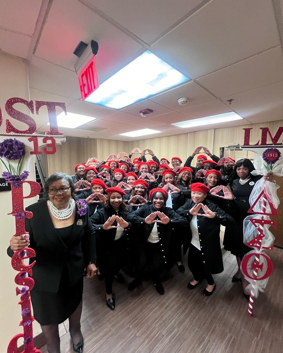 Frederick just added 29 women committed to scholarship, service, sisterhood and social action ! Congratulations and let’s get to work.