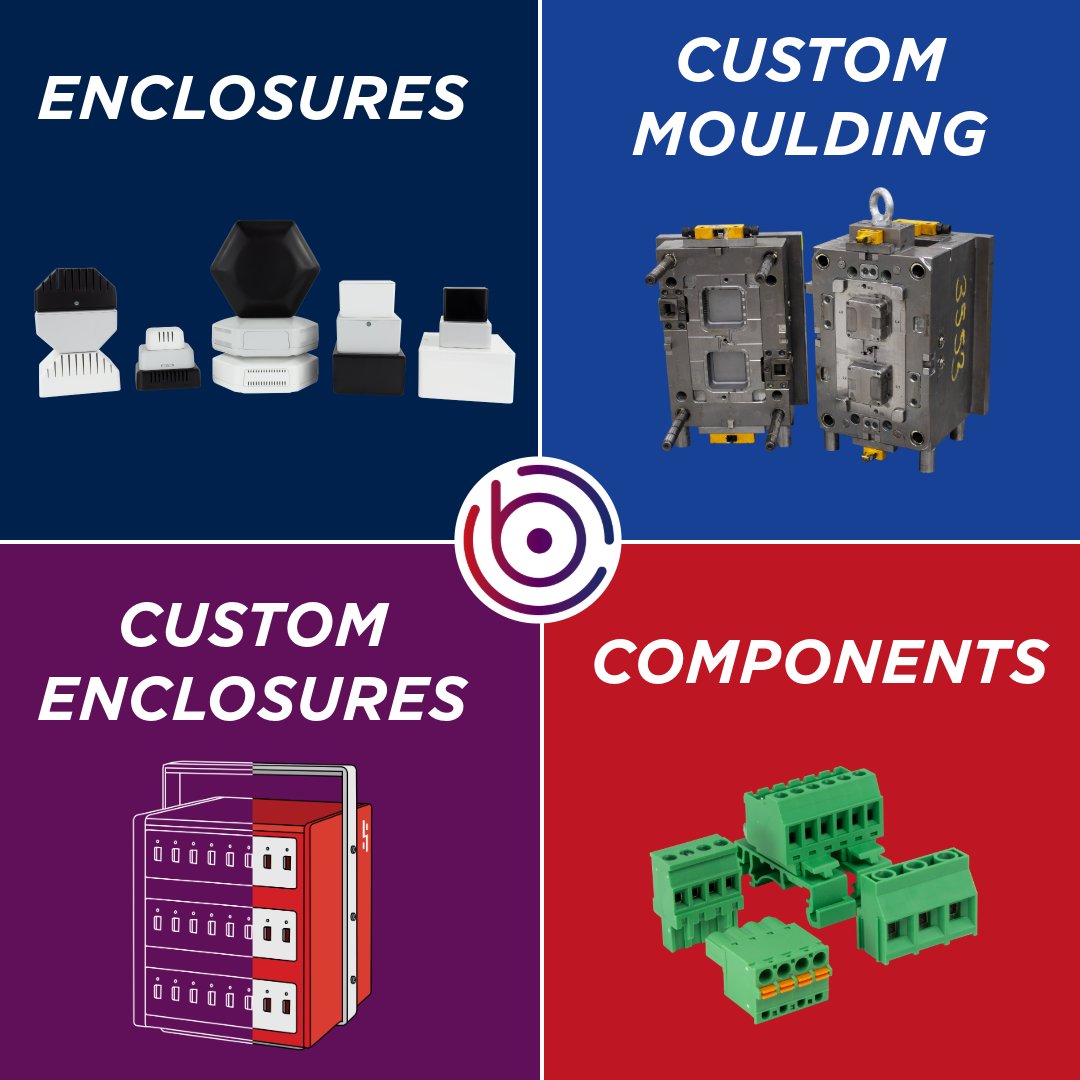 Prefer ready-made enclosures, seek customised solutions, explore component options, or require Injection Moulding service? We've got you covered!

#ukmanufacturing #ukmfg #supportukmfg #enclosures #electronicenclosures #electroniccomponents #injectionmoulding #camdenboss