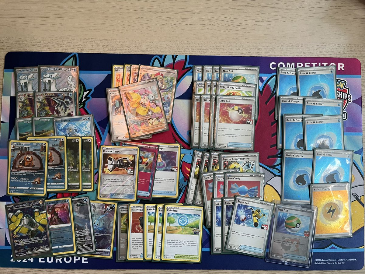 HBorgstroem's tweet image. Competed in my first ever EUIC in London and went 3-4-2, it was a blast!

Met a ton of cool people and shoutout the legend @jgrimesey for teaching me about the ways of the pao🤝🏼

#EUIC2024 #pokemon