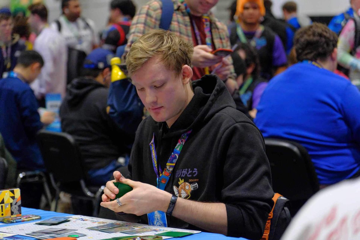 HBorgstroem's tweet image. Competed in my first ever EUIC in London and went 3-4-2, it was a blast!

Met a ton of cool people and shoutout the legend @jgrimesey for teaching me about the ways of the pao🤝🏼

#EUIC2024 #pokemon