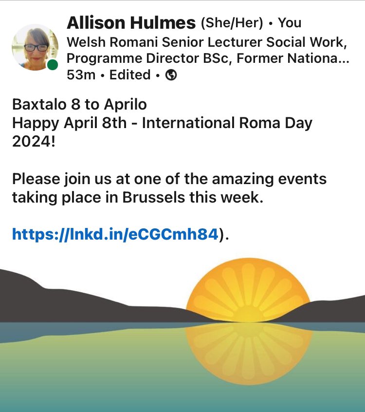 Baxtalo Roma Divvus! Happy Roma Day
