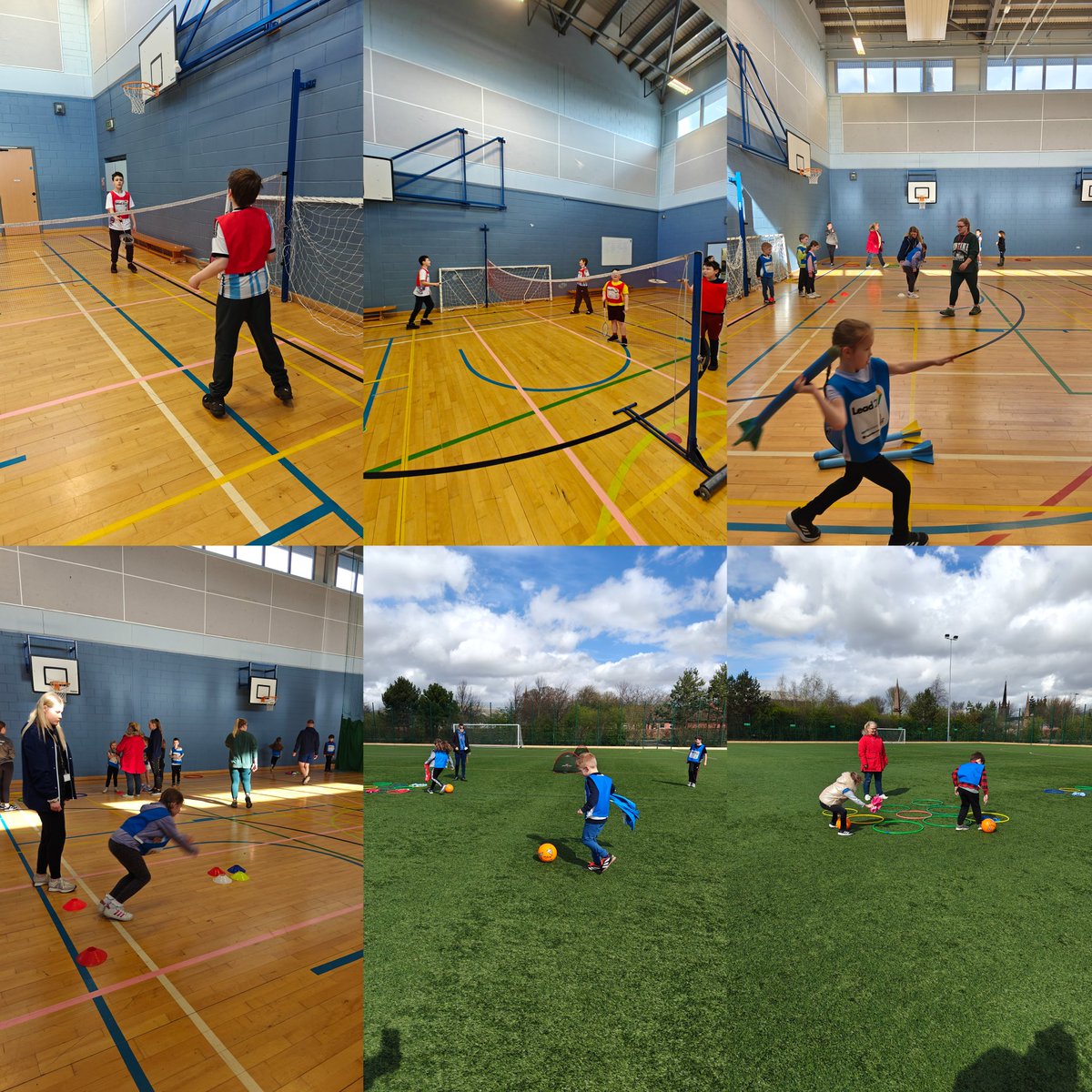 ActiveClacks's tweet photo. | ACTIVE EASTER|
Day 1 of week 2 is well underway and the sun is shining! โ๏ธ
Today we have:
Football โฝ
Athletics ๐
Badminton ๐ธ
#ActiveEaster @ClacksEducation https://t.co/bMZvNnwJv1