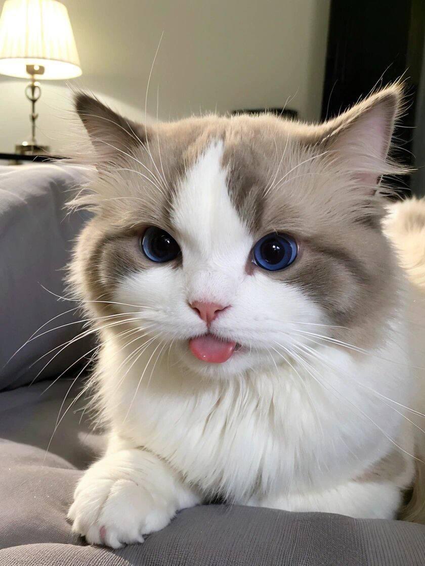 cat with confusing auras (@allcatsauras) on Twitter photo 