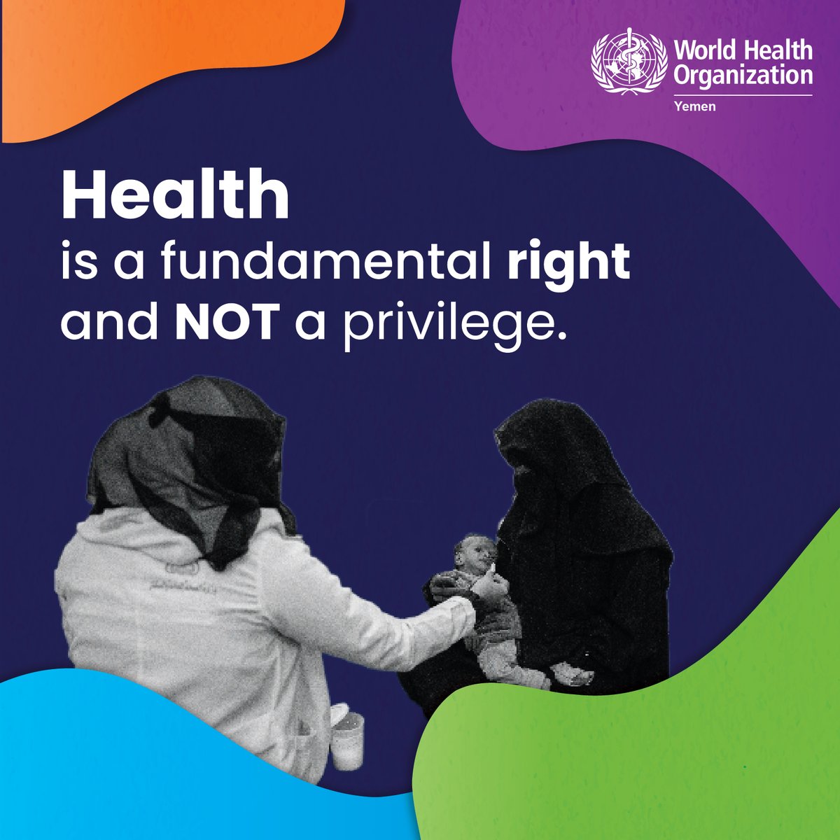 The dire health challenges Yemen faces are compounded by climate change-induced disasters. @WHO promotes healthier lives through multisectoral approaches addressing determinants of health. Building resilient communities & health systems is key to enduring peace #Worldhealthday