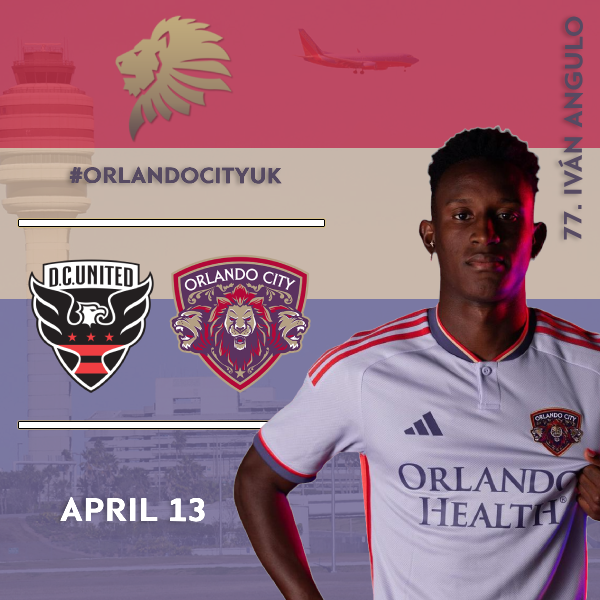 ⚽🦁 𝙂𝘼𝙈𝙀𝘿𝘼𝙔 💜💛 ✈️ @dcunited 🏆 @MLS 🏟️ @AudiField ⌚ 00:30 (UK) 🇬🇧 📺 @AppleTV #MLSSeasonPass ☀️ 59°F #DCvORL #VamosUnited #OrlandoCity #MLSUK