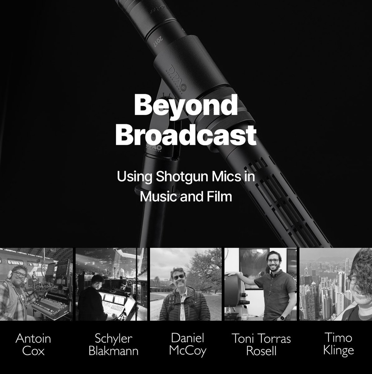 It's not too late! Our Zoom Webinar with a handful of audio professionals from the absolute top shelf is happening today at 6pm (CET) / 12pm (EST). Sign up to the webinar: bit.ly/3xpRyUa #dpamicrophones #dpamics #microphone #microphones #proaudio #audioengineering