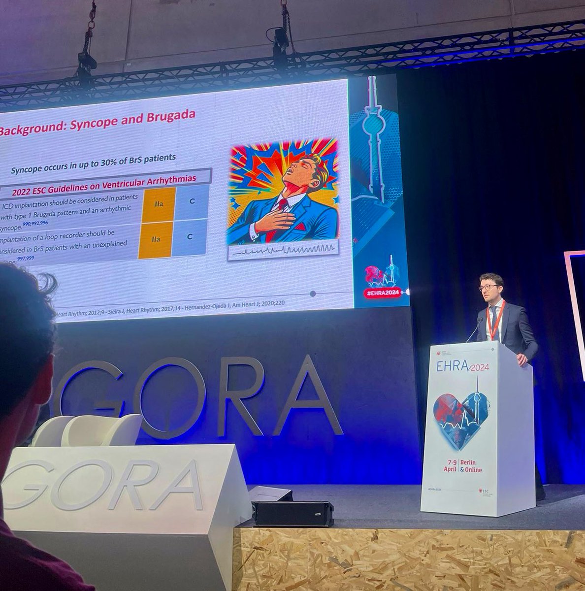 ☄️Great presentations at the #Young #Investigator #Award session at #EHRA2024 ! 🏆 It was an honour to be part of it with our #BruLoop_Study, just out in @EHJ. academic.oup.com/eurheartj/arti… @LindeCecilia @lucas_yxing @Eva_CabreraB @GiulioConte9 @ehj_ed @ESC_Journals @AndreaSarkozy