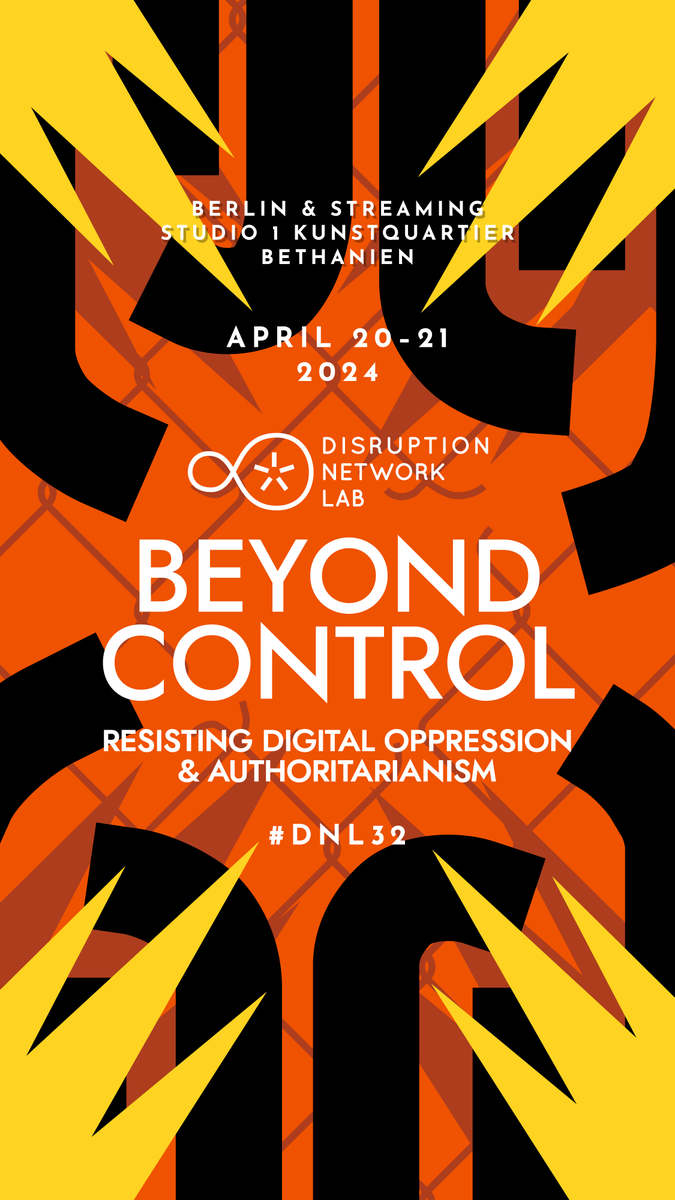 disruptberlin's tweet photo. Meet our #Beyondcontrol keynote speaker:
@Jihad_VP, a civil party in the lawsuit against the Flemish far-right youth movement that attacked her online. She won her case and will share her story.  #BeyondControl, April 20/21 #Berlin &amp; streaming: https://t.co/Aaee9VbeOD #DNL32 https://t.co/V3BWdcTevd