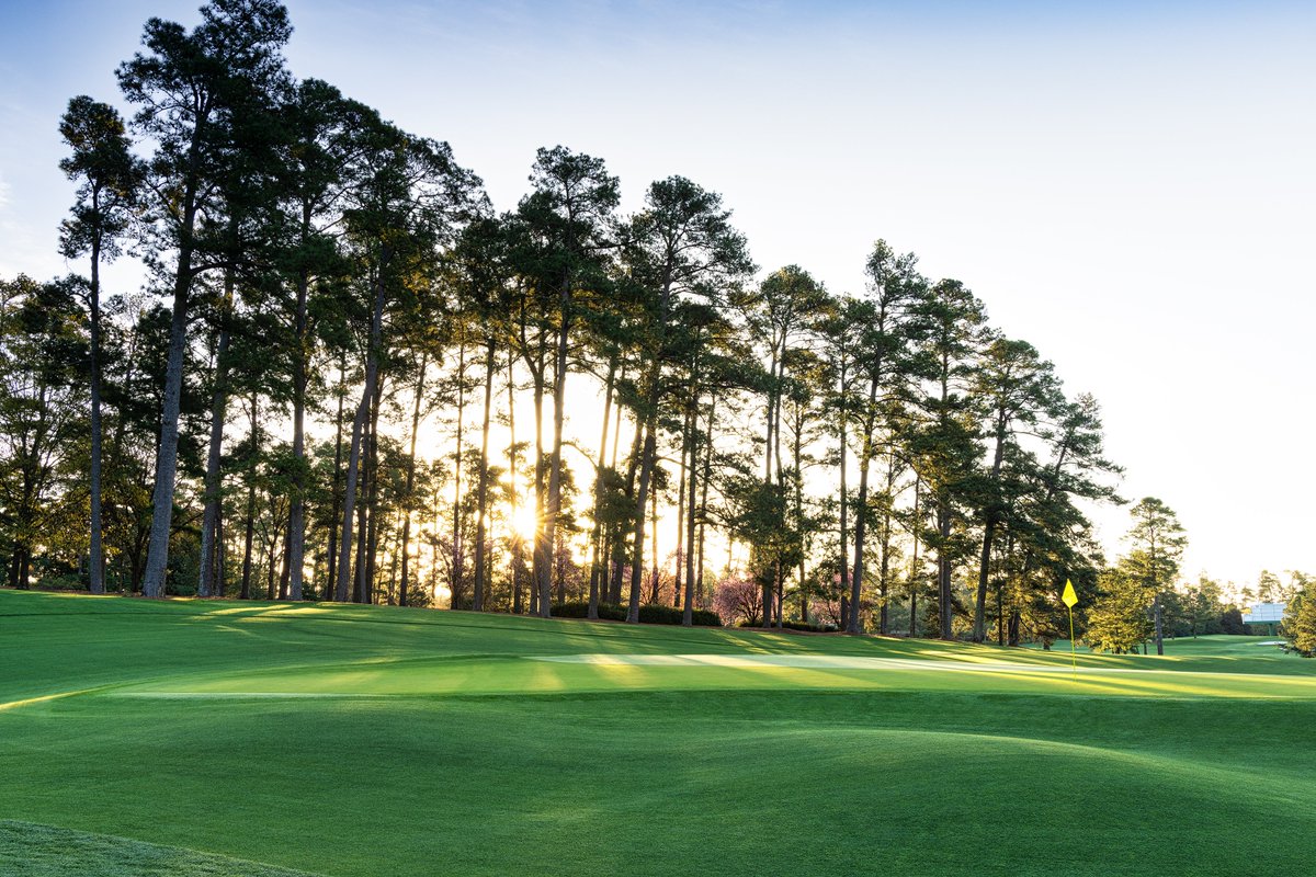 Good morning from Monday at the Masters. #themasters