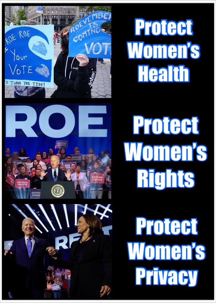 FpotusTruth's tweet image. Good Monday Morning, Donna💙🌊
Wishing you a fantastic Monday, my friend. President Biden stands with women, he trusts them. The other guy doesn’t. The choice is clear. Let’s Win The Day, Donna💙🌊
#PicturePerfect
#RoevemberIsComing 
#Joevember