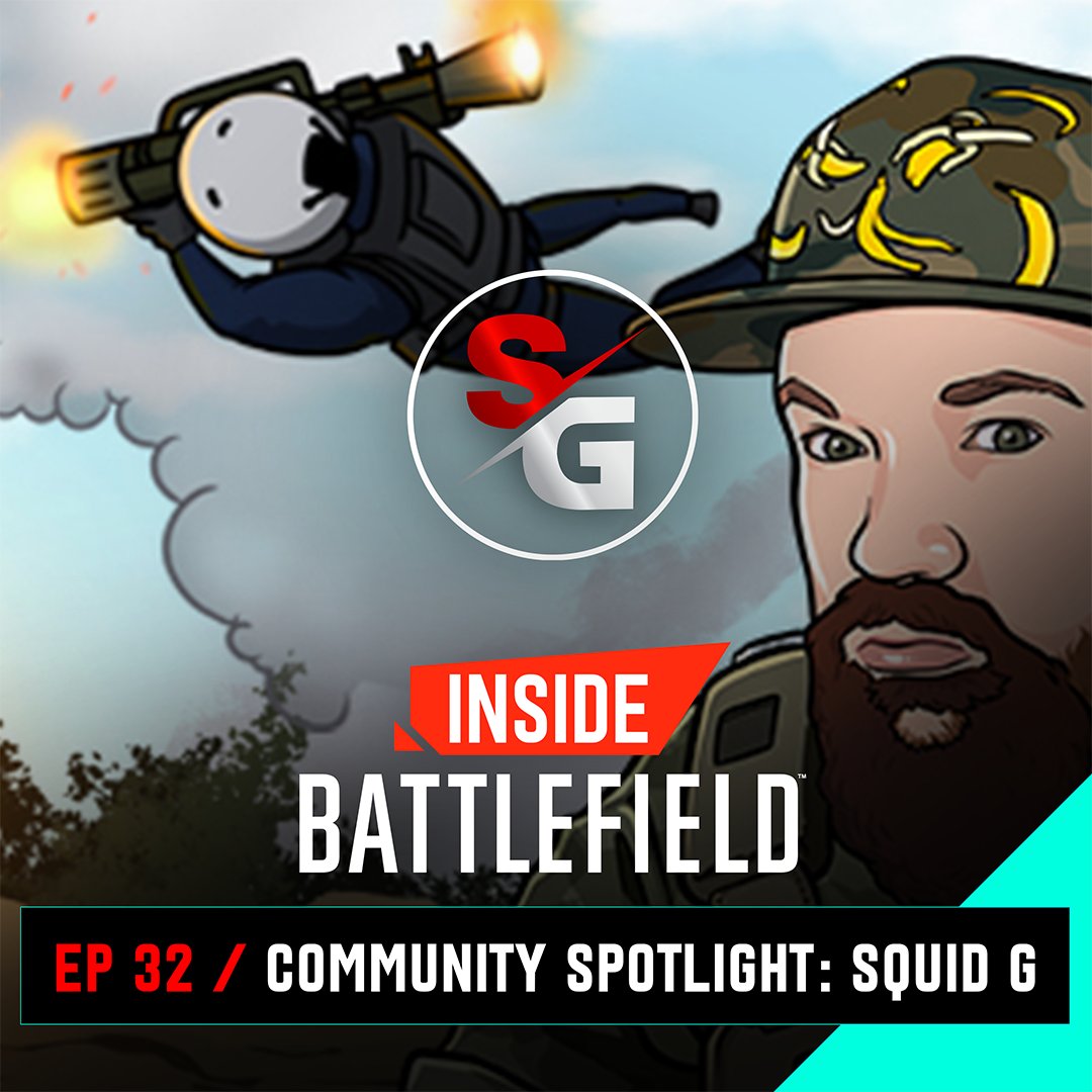 We are joined by @SQUiD_1337 in a new Community Spotlight episode of #InsideBattlefield to talk about his passion for #Battlefield and content creation 🎙️🎮 Listen to Episode 32 👇 go.ea.com/InsideBattlefi…