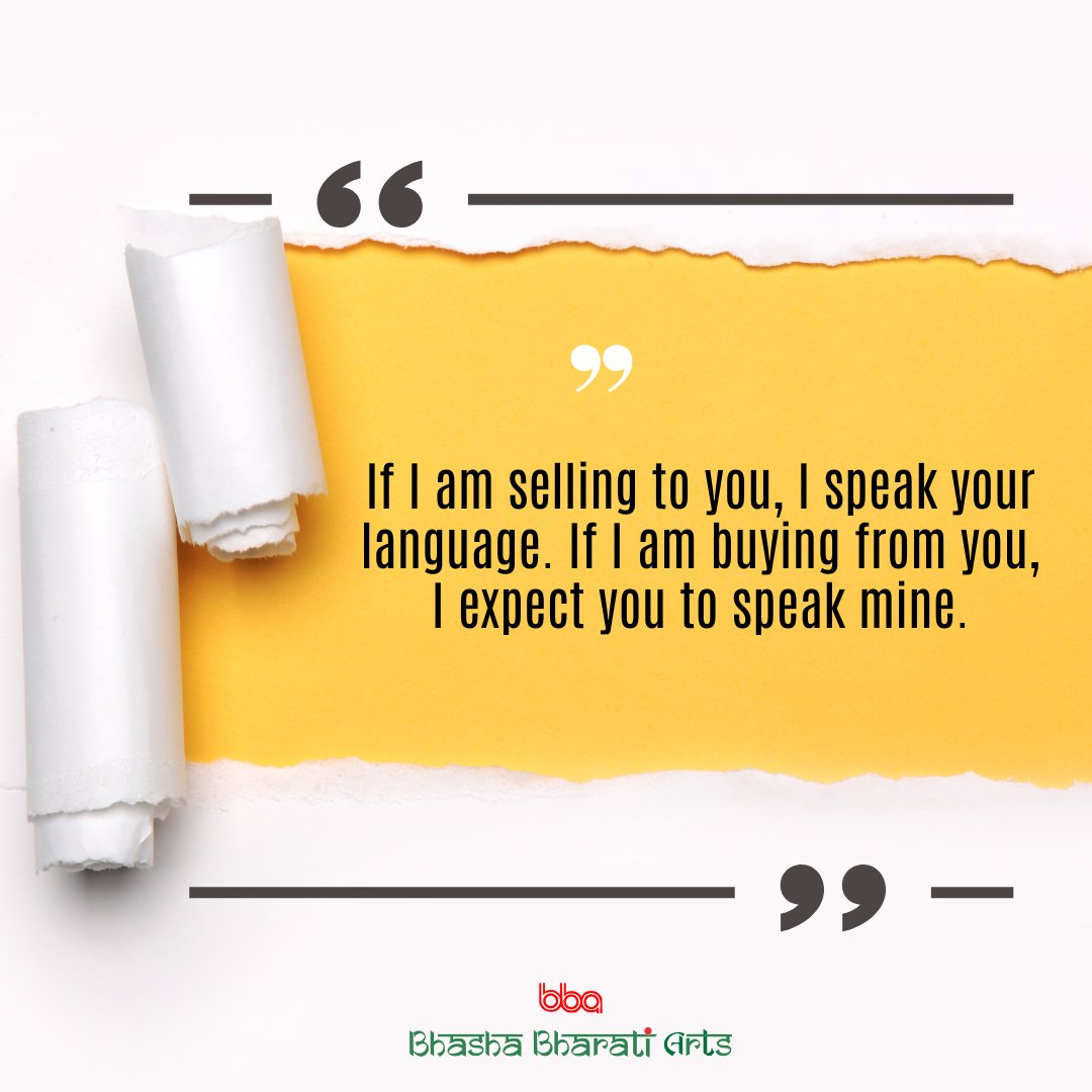 #language  #languageservices #translation #translationservices #quote #BhashaBharatiArts