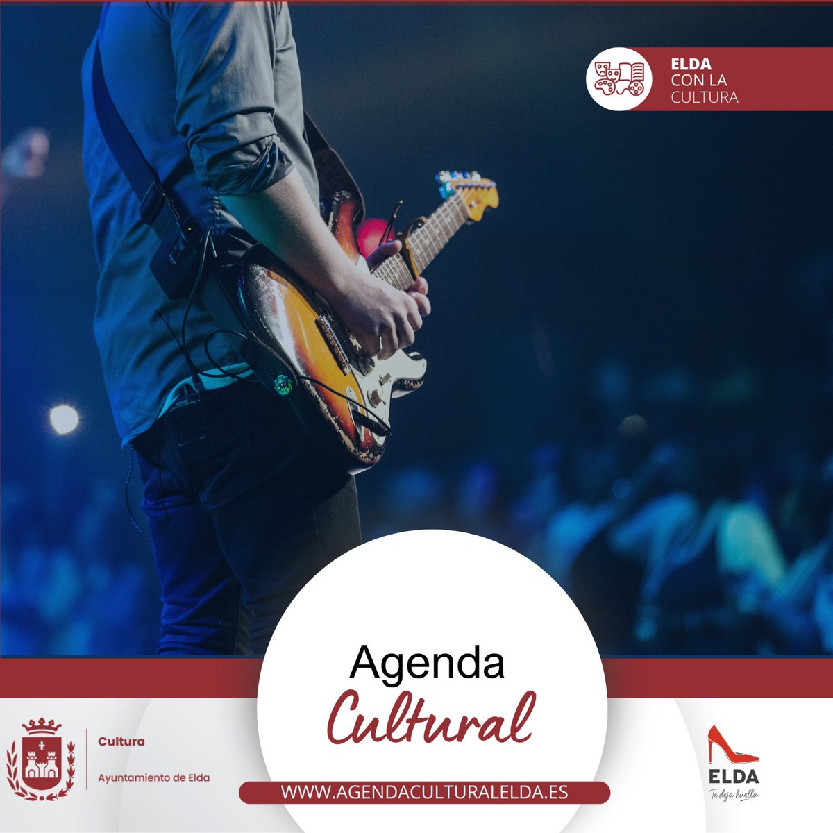 ayto_elda's tweet image. ¡Levanta del sofá y sal a la calle! 🏃🏼‍♂️🏃🏼‍♂️🏃🏼‍♂️

En agendaculturalelda.es tienes conciertos, teatro, planes gastronómicos, y muchas actividades para disfrutar todos los días en Elda. 

¡El aburrimiento ya no será parte de tu vida! 😎

#Elda #AgendaCultural