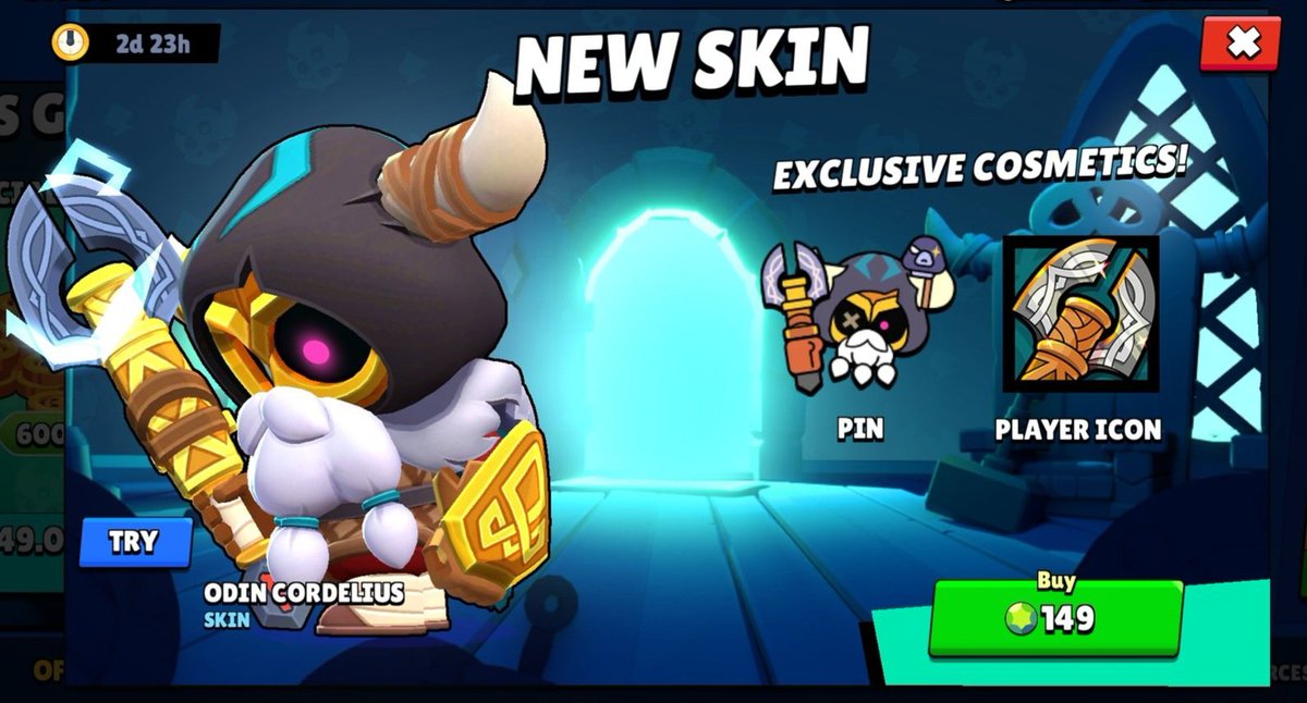 🎁 ×1 Cordelius Giveaway 🎁

Rules 

⭐️ Retweet 
⭐️ Follow <a href="/FFlevi_/">Levi</a> 
⭐️ Follow <a href="/_NotLevi/">Levi</a> 
⭐️ Turn On Notifications On Both 🔔

Good Luck 🍀 Choosing Winner In Less Than 48 Hours ⏰️ #BrawlStars