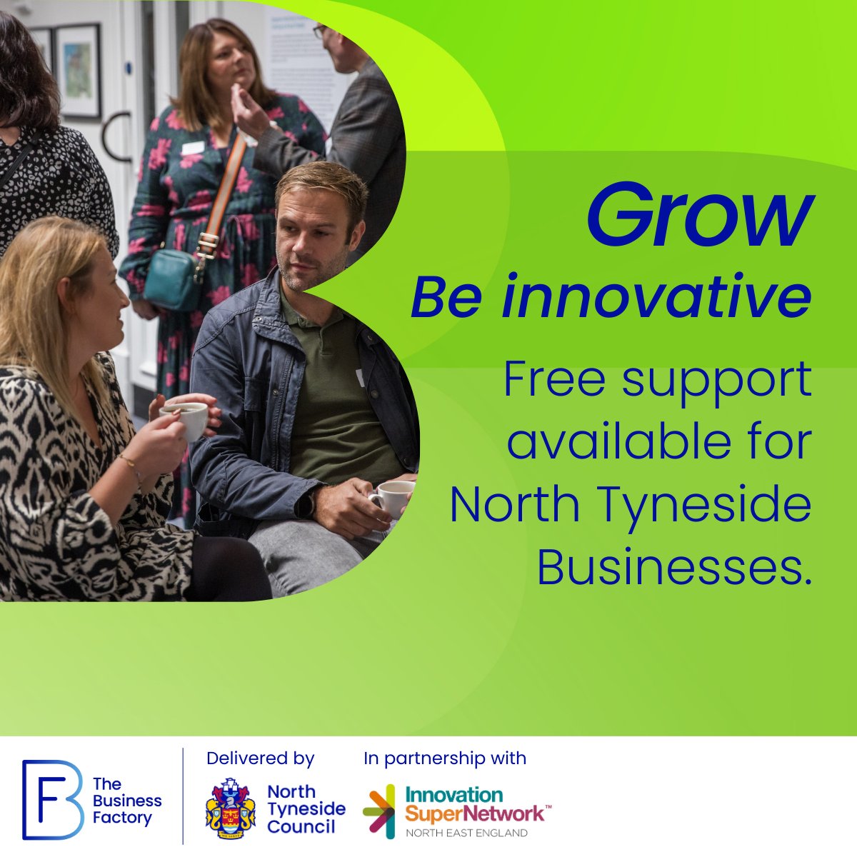 Free business support available in North Tyneside ✅ Trading for over 12 months? Our new programme with @bizfactoryNT offers a package of support for any issues you may be looking to resolve in the business💡 Find out more 👉 ow.ly/a6tM50QG5wj