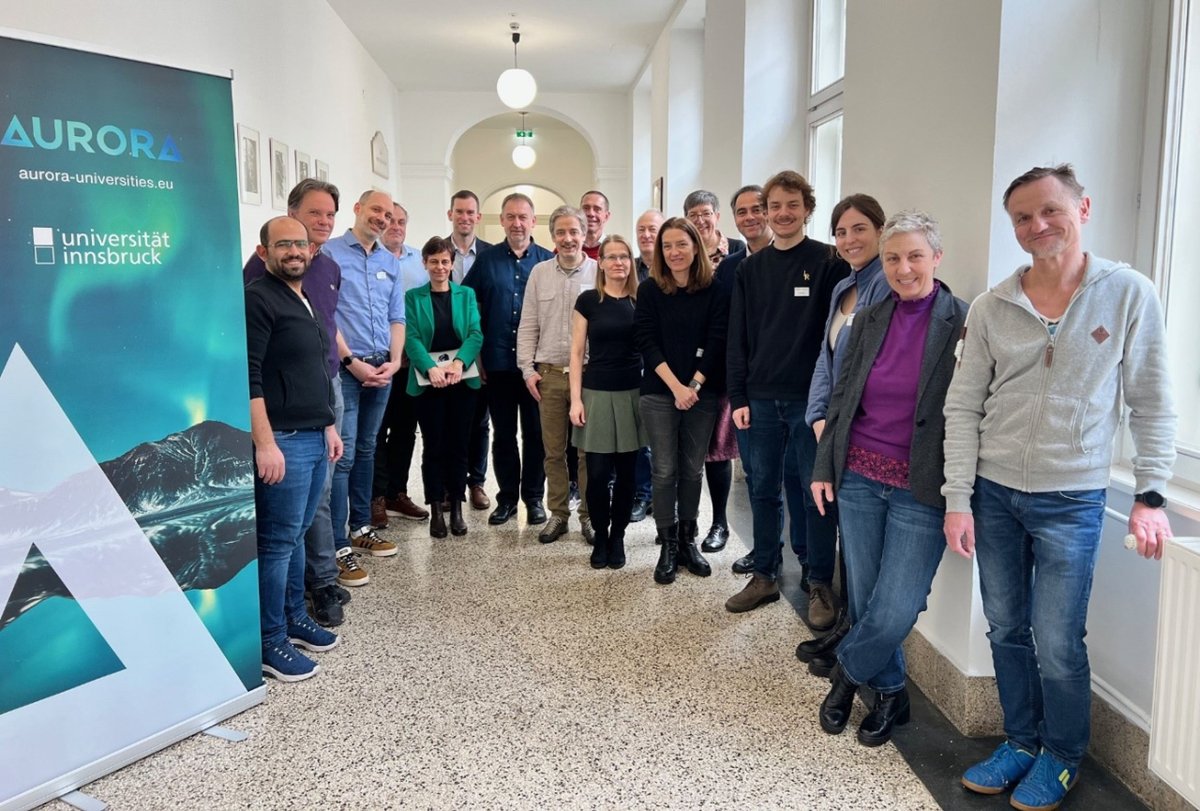 📢 Aurora's working group on IT Development & Services gathered at @uniinnsbruck to set the course for a joint #DigitalCampus for students and staff from Aurora universities 👉🏼 i.mtr.cool/vmnuhbnkqi  #Aurora2030 #EuropeanUniversities