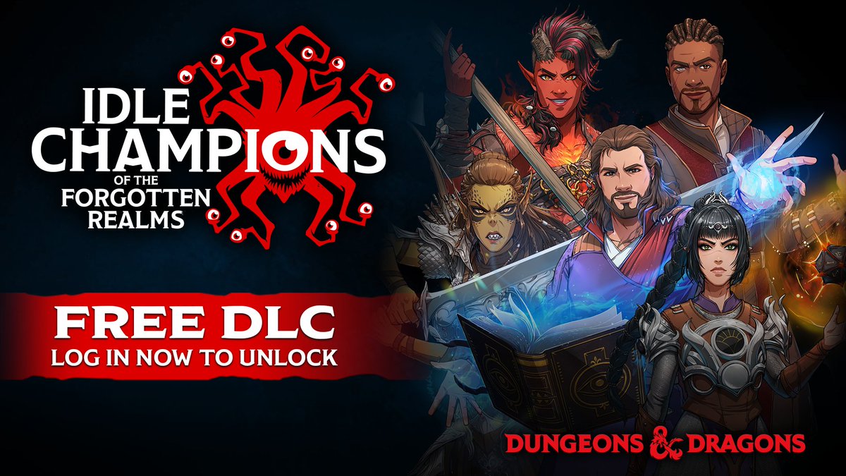 Play @IdleChampions for free on Steam between April 8th (6PM BST/10 AM PDT) -15th (6PM BST/10 AM PDT) to claim ✨The Absolute Champions of Renown Pack!✨ Includes 80 Gold chests, 5 new heroes, an exclusive skin & so many more amazing rewards! rebrand.ly/Altheya #ad
