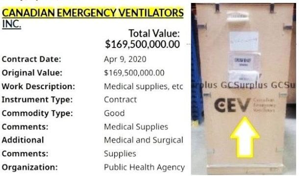 Pandemic ventilators bought from Toronto company @StarFishMedical by @GovCanHealth under $169.5 million sole-sourced contract sold as “scrap metal.” @GCSurplus_PSPC sold Canada Emergency Ventilator (CEV) parts for as little as $6./carton. blacklocks.ca/cost-millions-… #cdnpoli