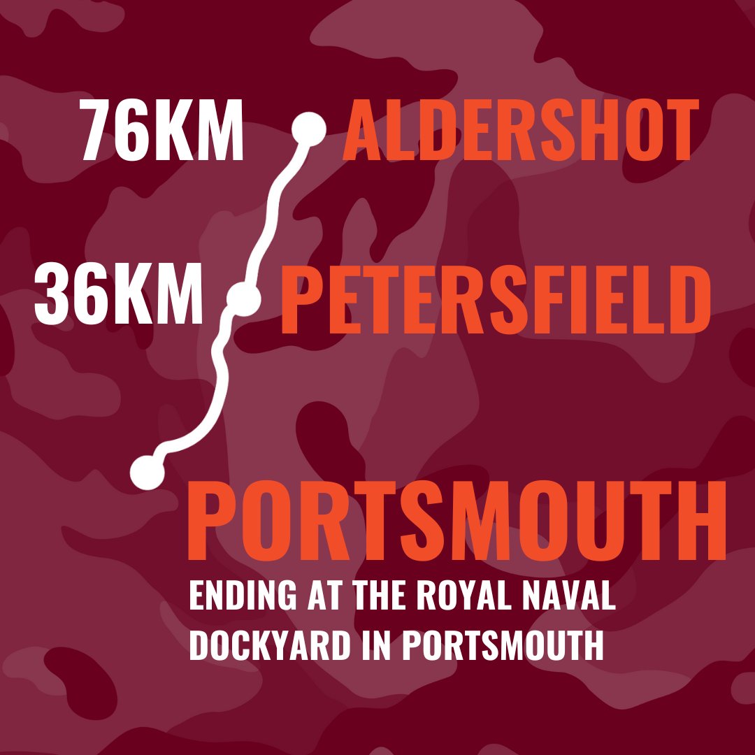 Sign up for our #RacetoRemember on 9 November 2024 and go the distance for veterans’ mental health! Choose between our 76km ultramarathon, 36km walk or 36km run. Participants taking part in the ultramarathon will start from Aldershot, the home of the British Army. Runners will