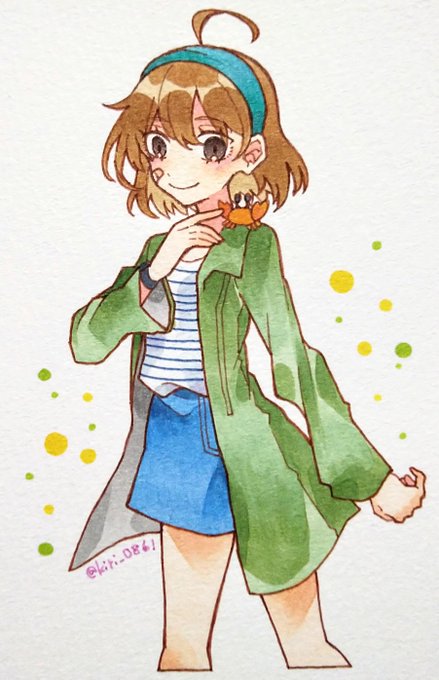 「green coat」 illustration images(Latest｜RT&Fav:50)