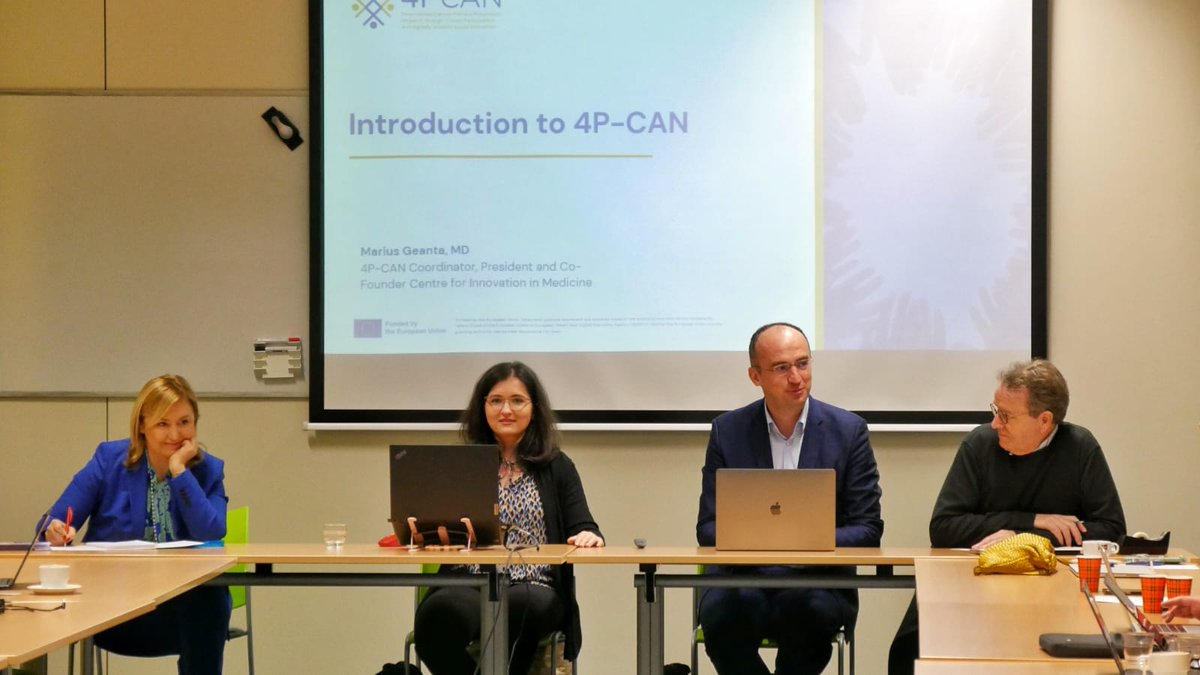 🇪🇺 Today, the 4PCAN team gathered in Brussels for a consortium meeting. Updates from all work packages and a meeting with an advisory board member and WHO Europe representative fueled our commitment to combat cancer. Together, we're making strides in cancer prevention! #4PCAN