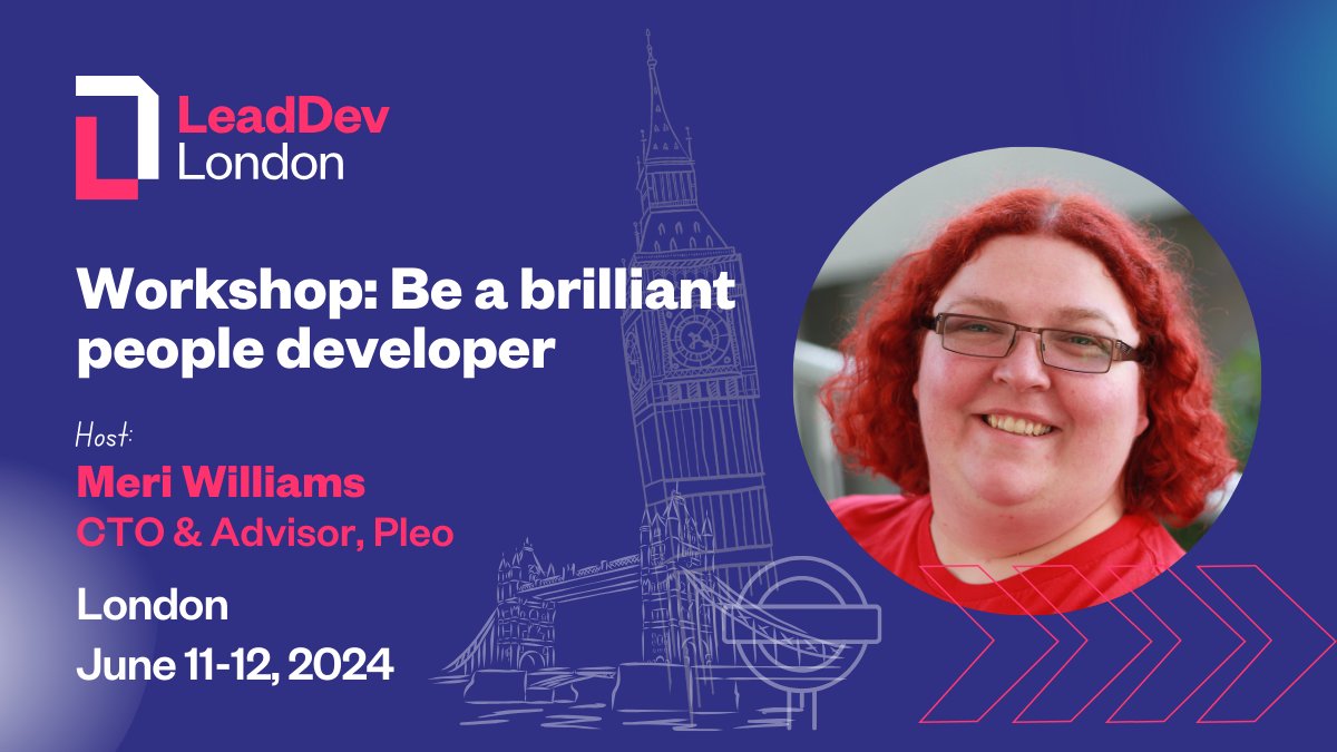 Ready to enhance your leadership toolkit? Join @Geek_Manager for a workshop at #LeadDevLondon focused on the essentials of people development. From understanding motivation to giving and receiving feedback, Meri will cover it all. Empower yourself to le... bit.ly/4aFZ1g6