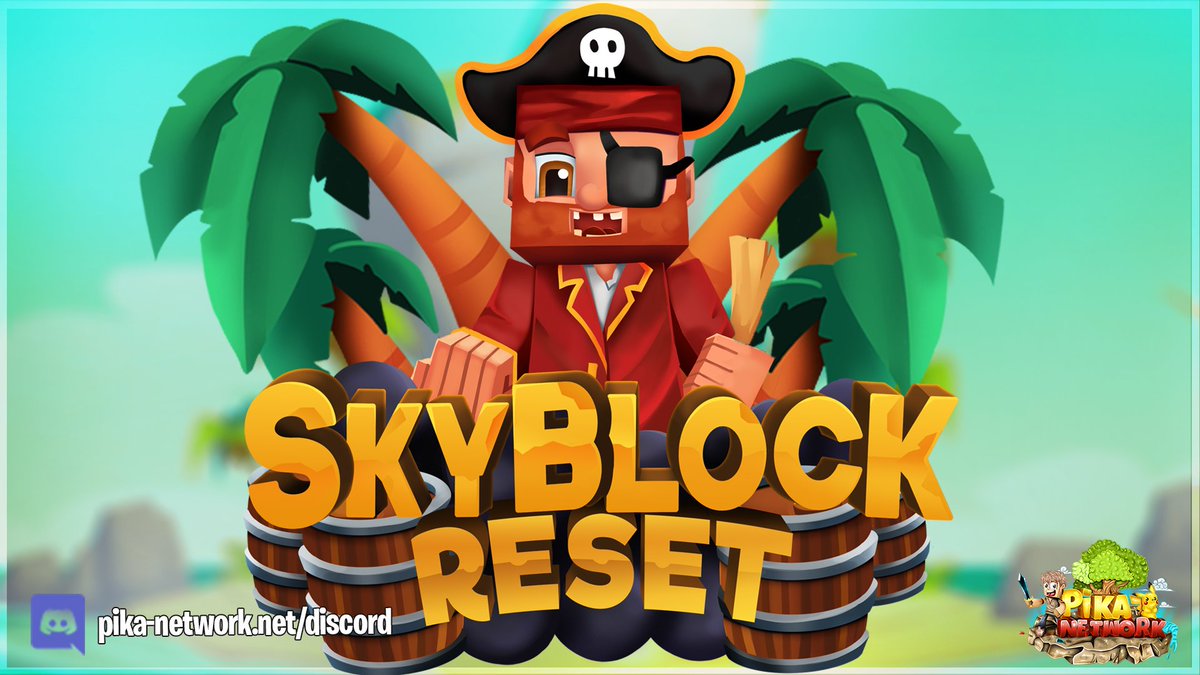 🏴‍☠️Opskyblock reset - 𝗙𝗿𝗶𝗱𝗮𝘆, 𝗔𝗽𝗿𝗶𝗹 𝟭𝟮𝘁𝗵 𝟮𝟬𝟮𝟰, 𝟳𝗣𝗠 𝗖𝗘𝗧!

To celebrate, we are running a giveaway for:
▪️ 2x €50 Store Giftcard

Follow us, Retweet, and Like to enter. 
Good luck!

📚 Information: pika-network.net/opskyblock-res…