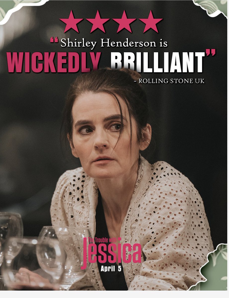 Always worth watching Shirley Henderson  - she’s brilliant again in #thetroublewithjessica @ParklandPic