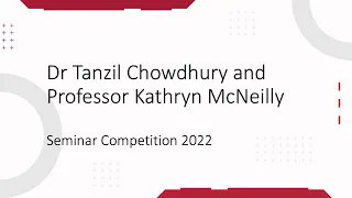 Hi all. Hope you all enjoyed the conference. 🆕@SLSA_UK video-Dr Tanzil Chowdhury from @clsgcQM and Professor Kathryn McNeilly @kmcneilly01 winners of the Seminar Competition 2022, discuss their workshop: New Directions in Law and Time Scholarship. ⬇️ youtu.be/rrrCciugU2U🆕