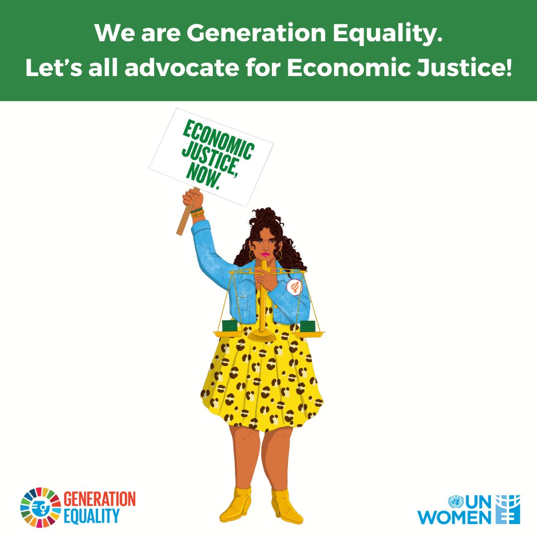 Commitment to equal pay is a commitment to gender equality, but economic justice can take so many other forms. What are the other ways to invest in women’s economic empowerment? Comment below with other steps that can lead us to #GenerationEquality for an equal future!