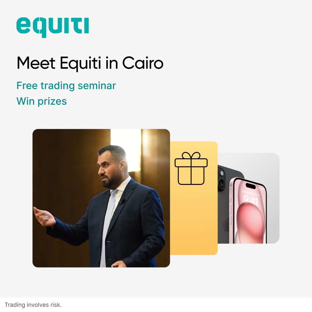 Equiti_en's tweet photo. 🇪🇬 RSVP for our Cairo seminar! 7pm, 14 April 2024 at the Four Seasons Cairo, Nile Plaza Hotel.

🌟Learn about Tech &amp; AI stocks
🌟Network with fellow traders
🌟Win an iPhone 15 Pro / Win prizes
🌟And more!

Sign up for today: https://t.co/IQxNRjm5hB

#Equiti #Cairo https://t.co/assc7Bdhn8
